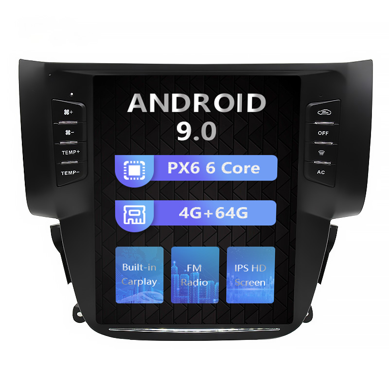Nissan Sylphy 2012-2016 Tesla style 10.4 inch Android Car DVD Player 